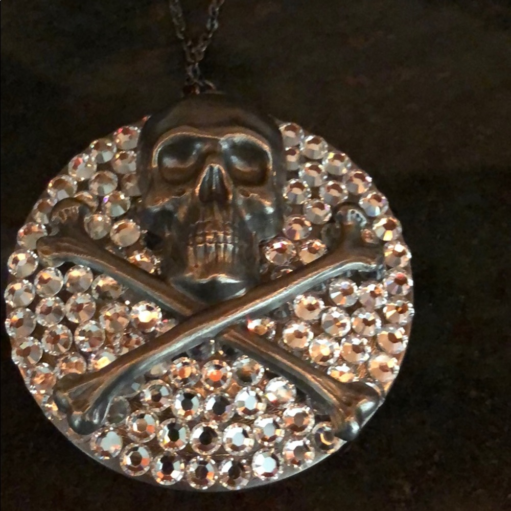 Gasoline Glamour Medallion Necklace